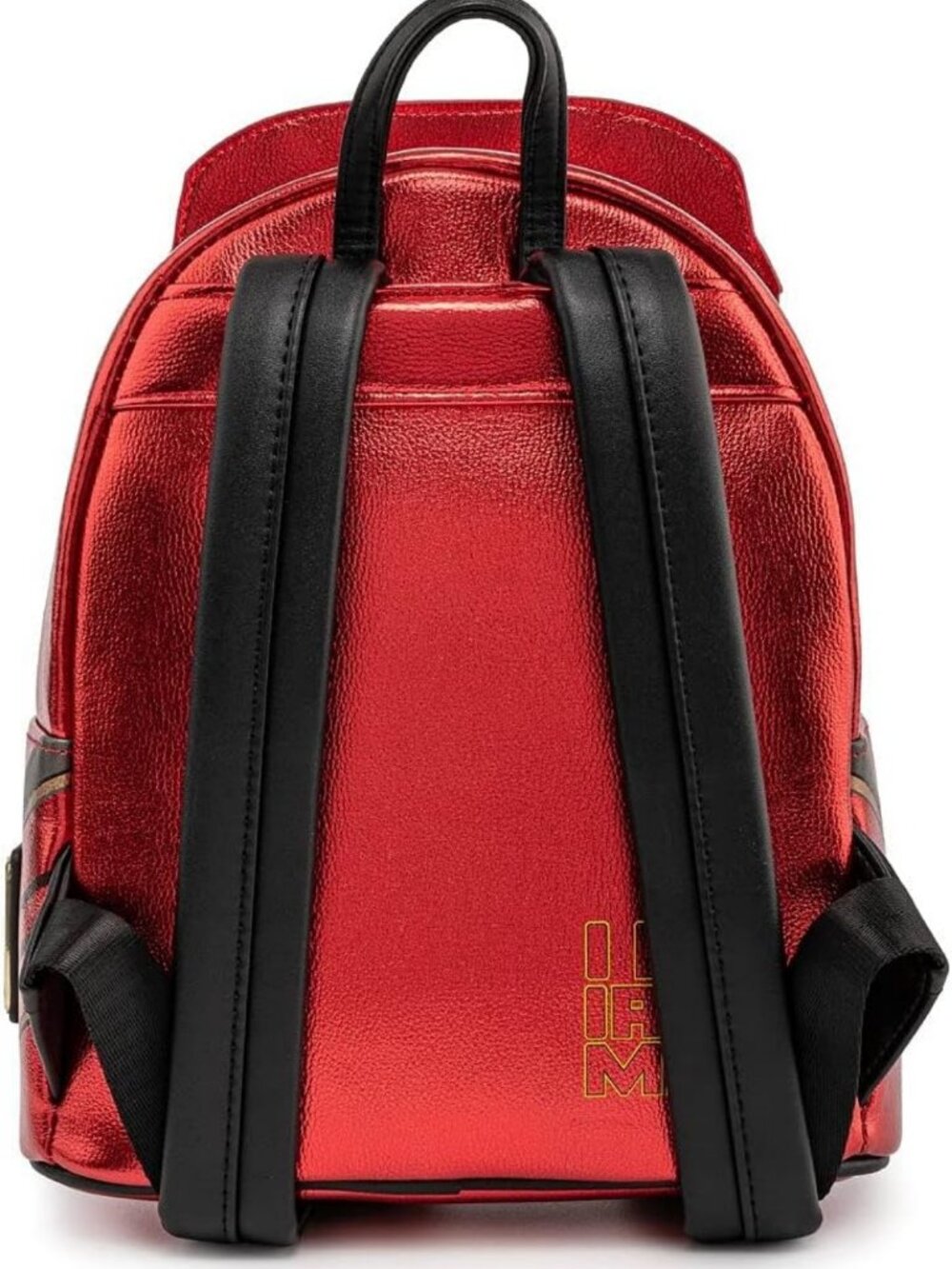 Light Up Iron Man Mini Backpack - Metallic Leather, Stylish & Fun for Fans - Picture 5 of 7